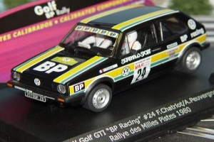 Slot Car VW Golf GTI Groupe 1 "Chatriot" BP Racing - Spirit