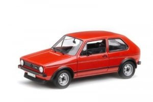 Miniature VW Golf GTI Rouge 1977 - Solido 1/18