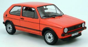 Miniature VW Golf GTI Rouge 1977 - Solido 1/18